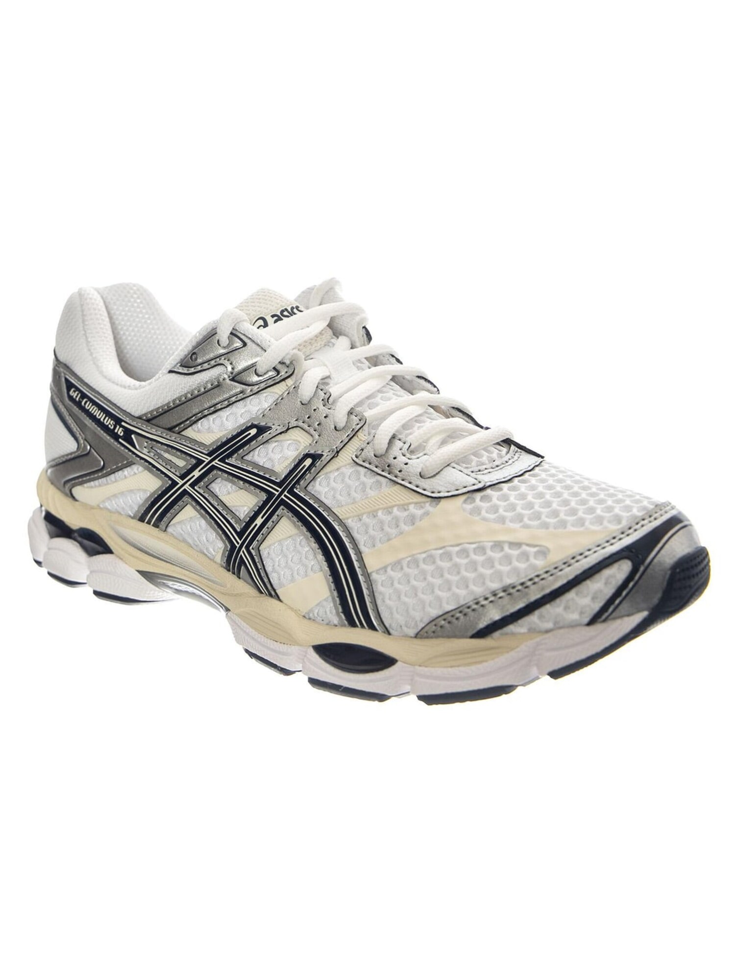 ASICS SportStyle Zapatillas deportivas bajas 'GEL-CUMULUS 16'  marfil / navy / plata / blanco – imagen 3