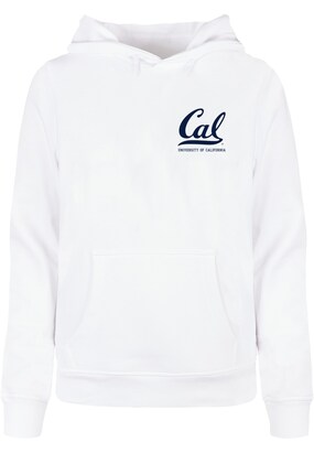 Merchcode Sweatshirt ‘Berkeley University – CAL’ Nachtblauw / Wit