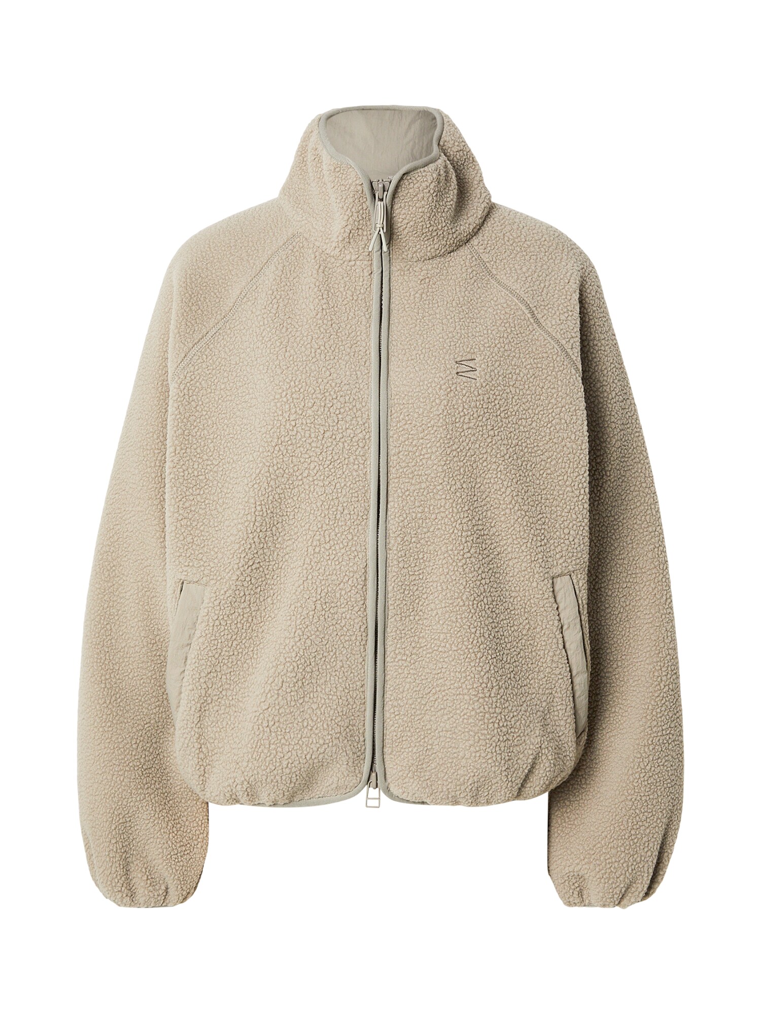 Embassy of Bricks and Logs Jachetă  fleece 'Cali'  verde pastel