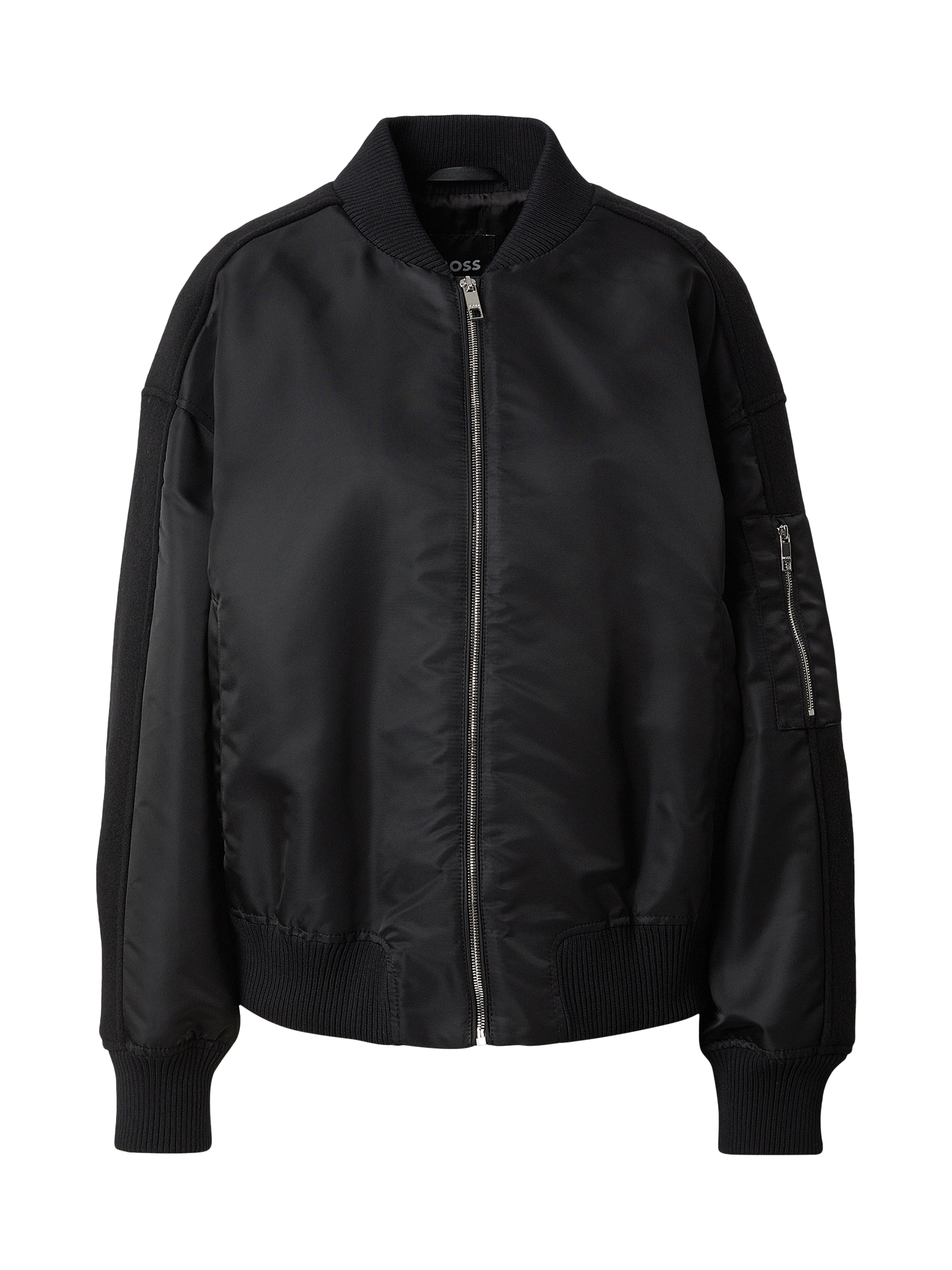 BOSS Geacă de primăvară-toamnă Pamilano  negru