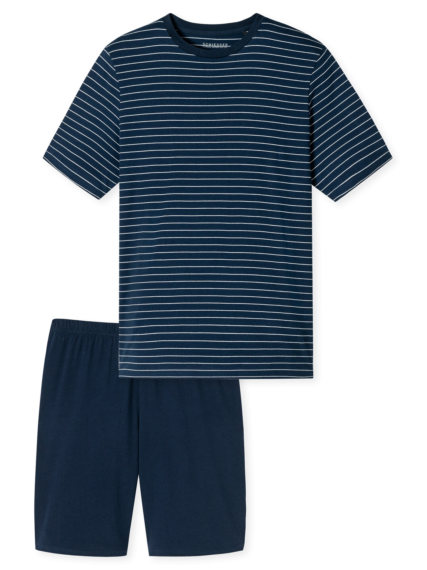 Thumbnail - SCHIESSER Pyjama Schlafanzug kurz - Casual Essentials