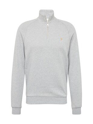 Farah Sweatshirt ‘Jim’ Goudgeel / Grijs