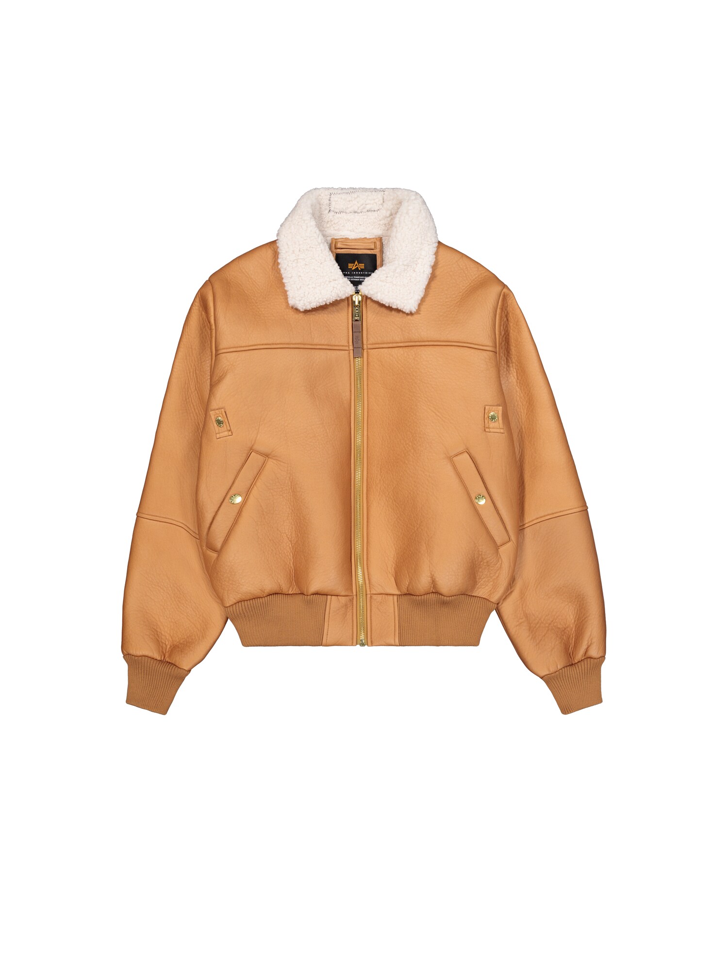 ALPHA INDUSTRIES Geacă de iarnă B-15 Modified  maro cămilă / nisipiu
