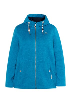 Schmuddelwedda Fleece jas Cyaan blauw