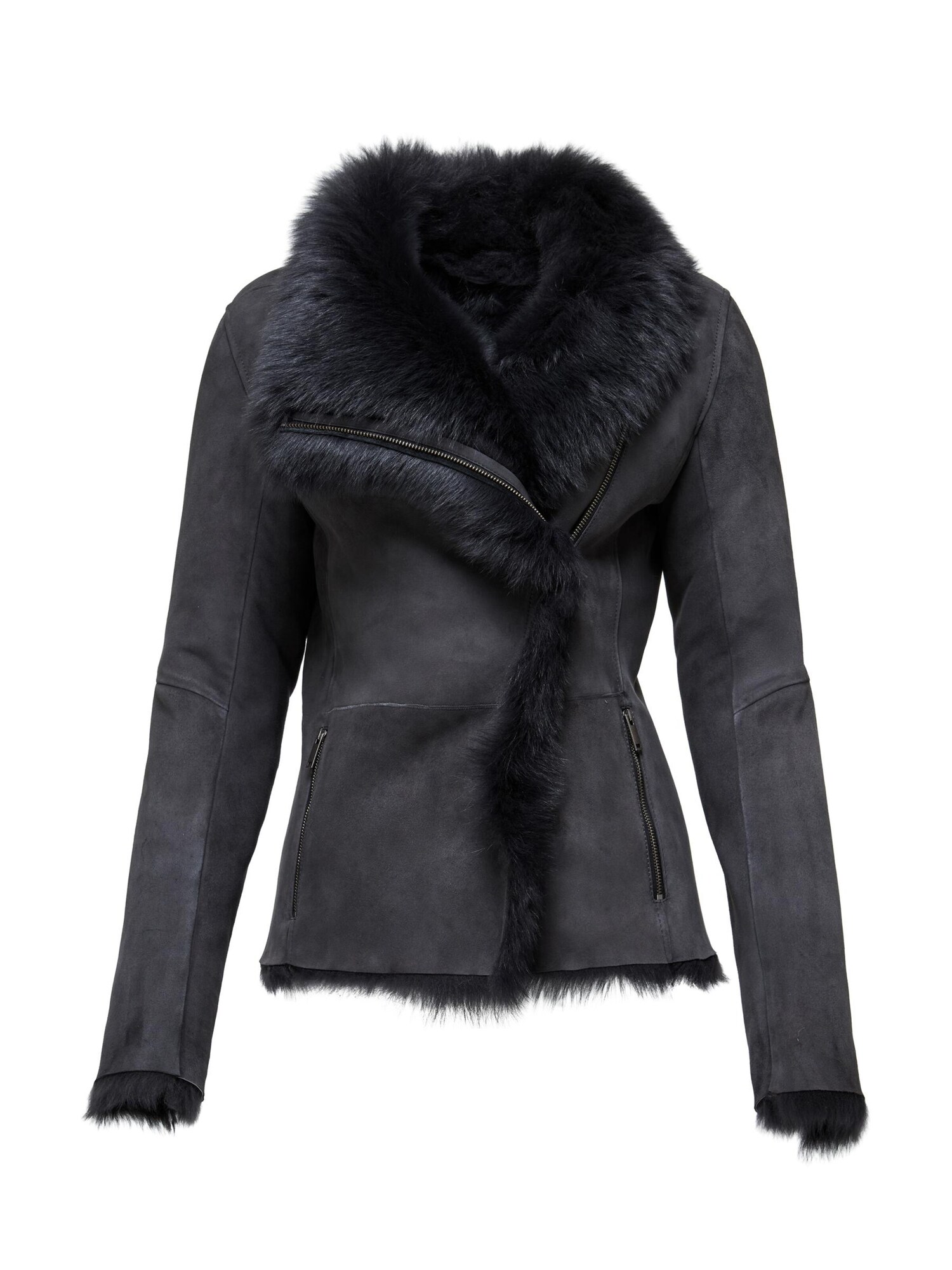 V S P Chaqueta de invierno 'Adila'  gris oscuro