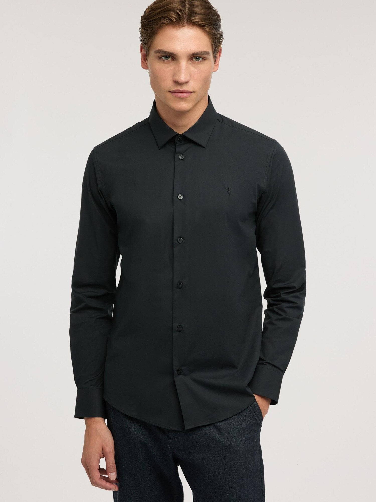 Trussardi Camiseta negro – imagen 2