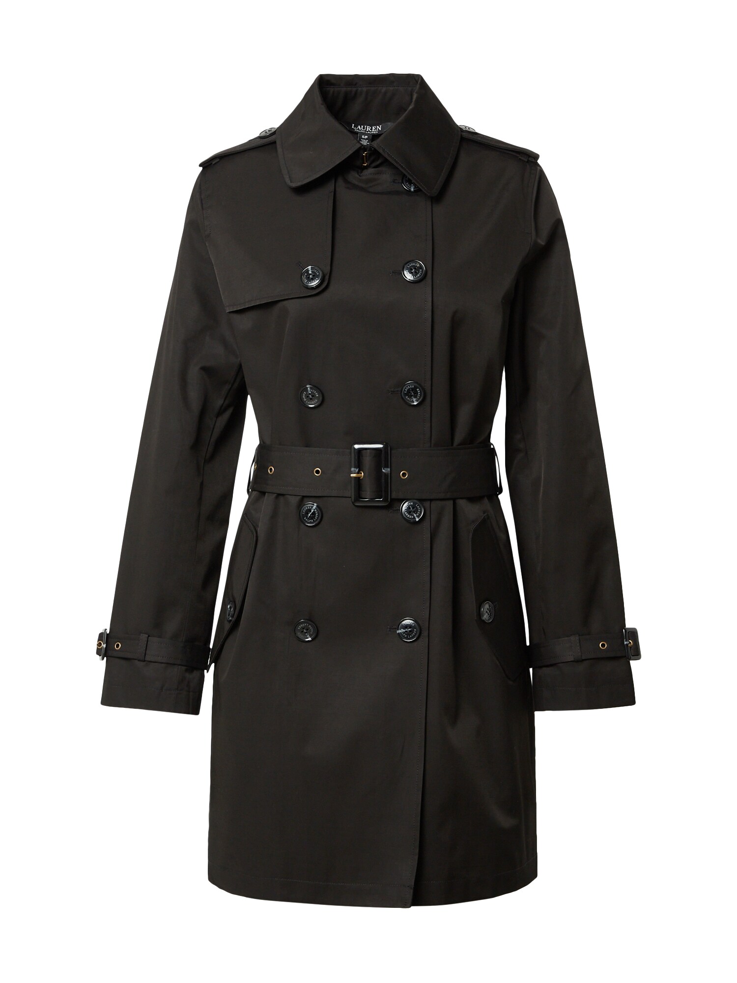 Lauren Ralph Lauren Palton de primăvară-toamnă  negru