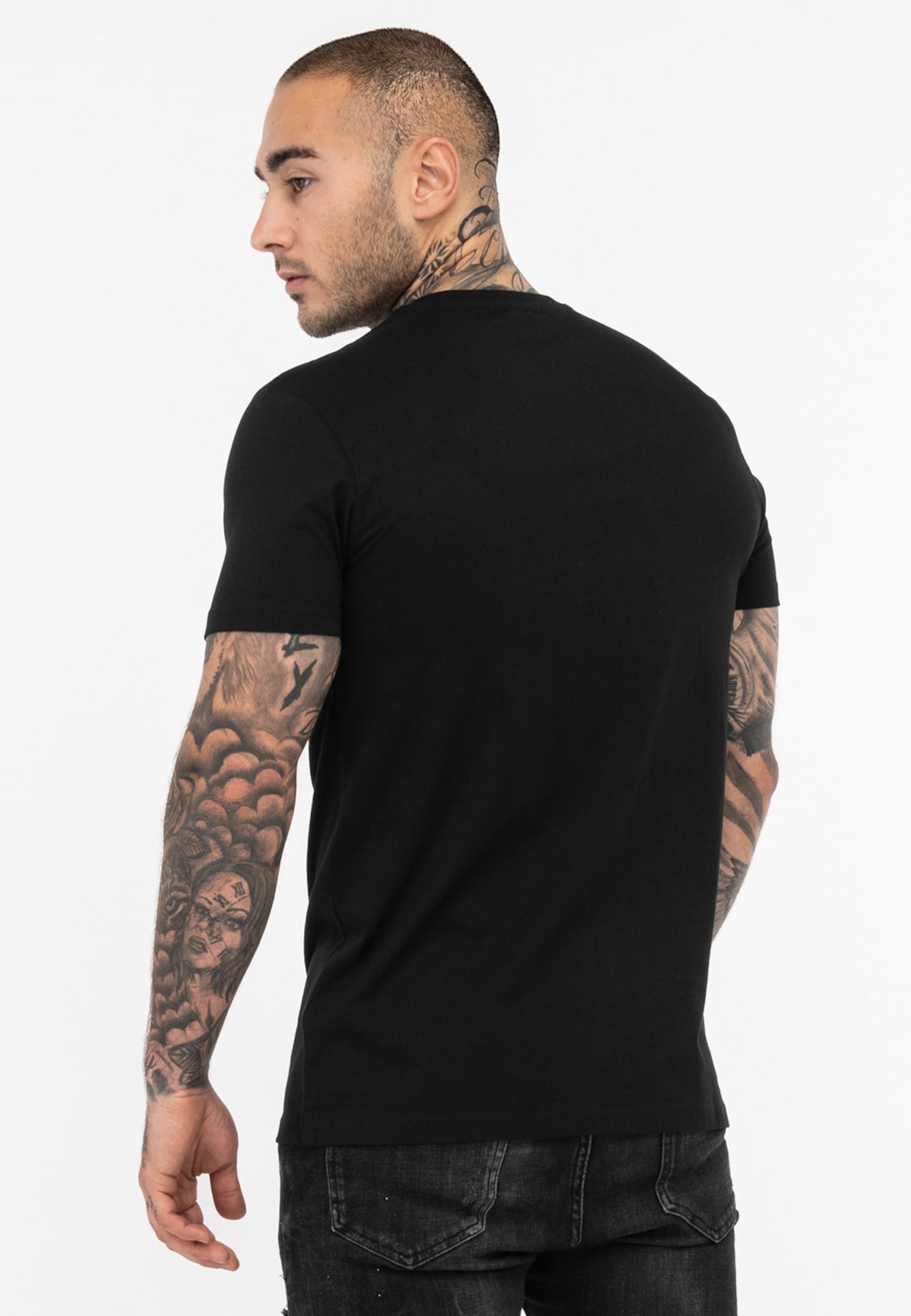 Tapout Póló vérvörös / fekete termék 2. képe