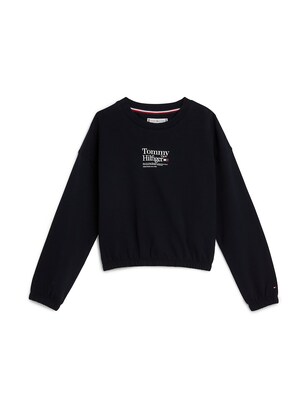 Tommy Hilfiger Sweatshirt Nachtblauw / Rood / Wit