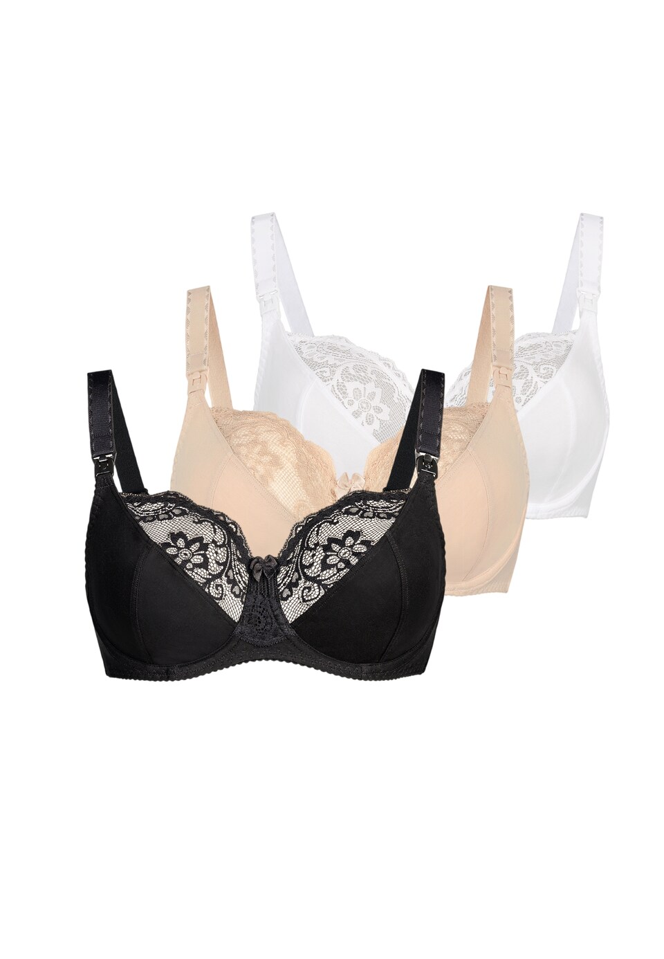 Amningsbehå 'Anastasia' beige / svart
