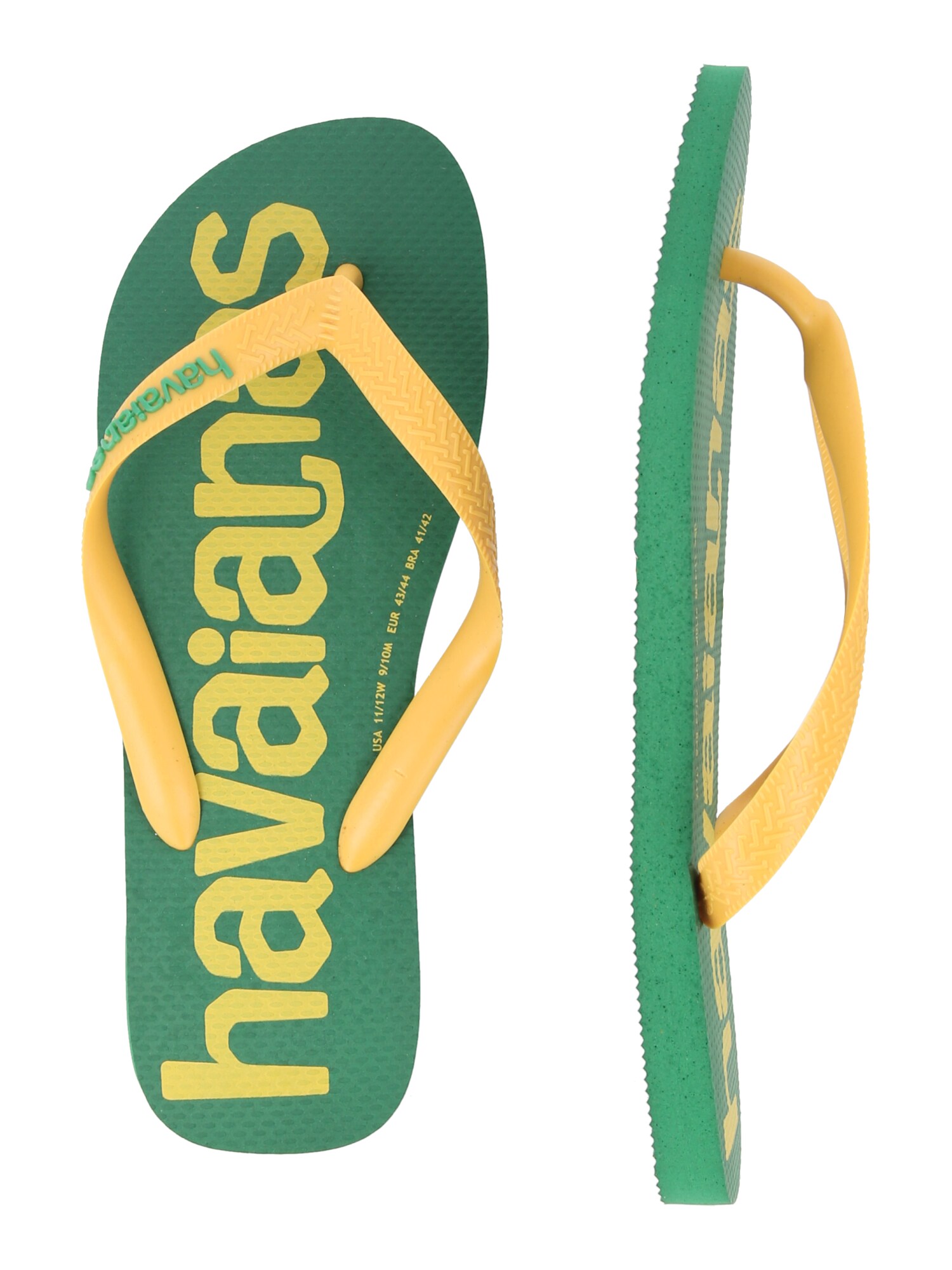 HAVAIANAS Sandalias de dedo 'TOP LOGOMANIA 2' amarillo / verde – imagen 2