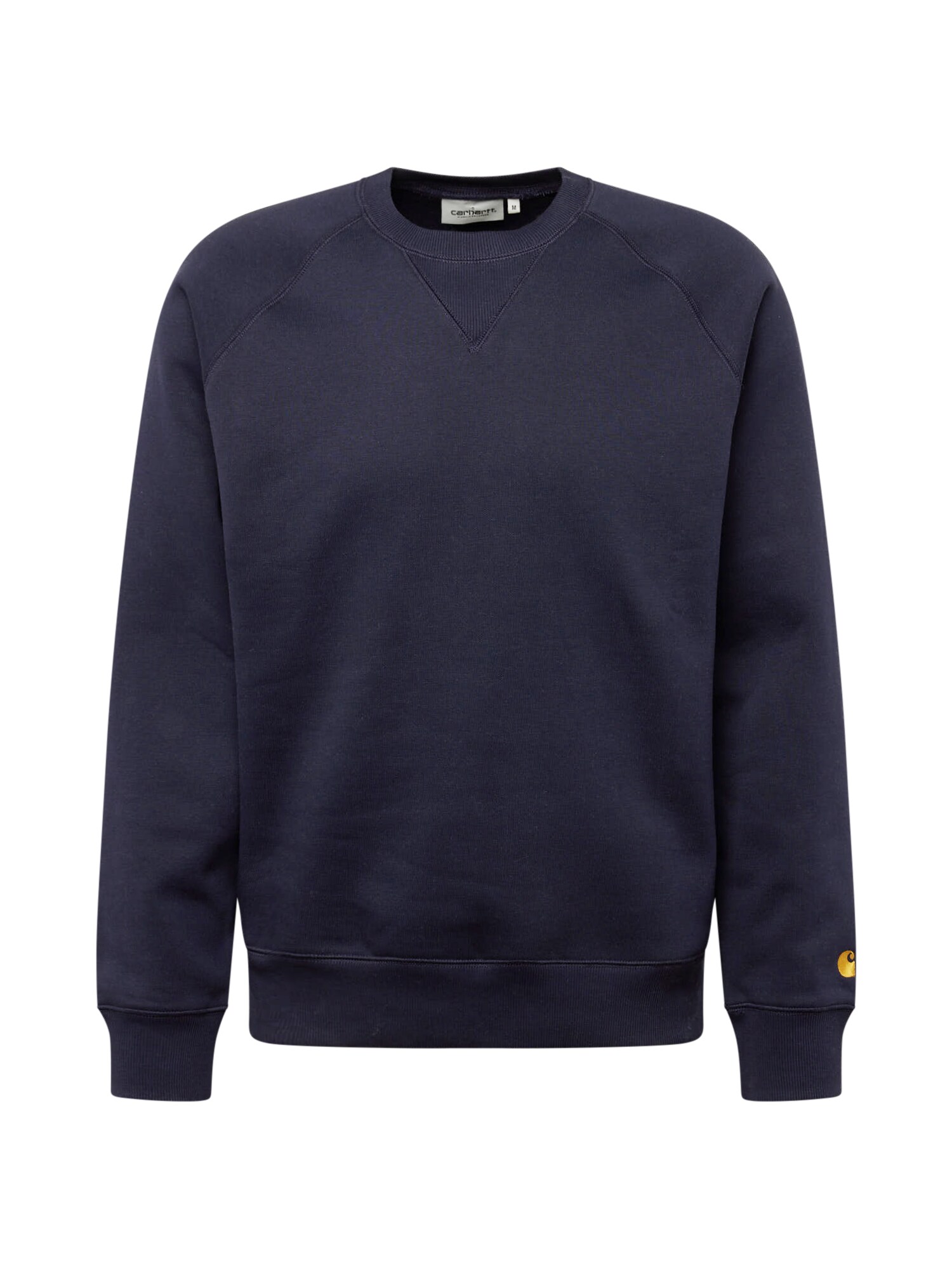 Carhartt WIP Mikina 'Chase'  námornícka modrá / zlatá žltá