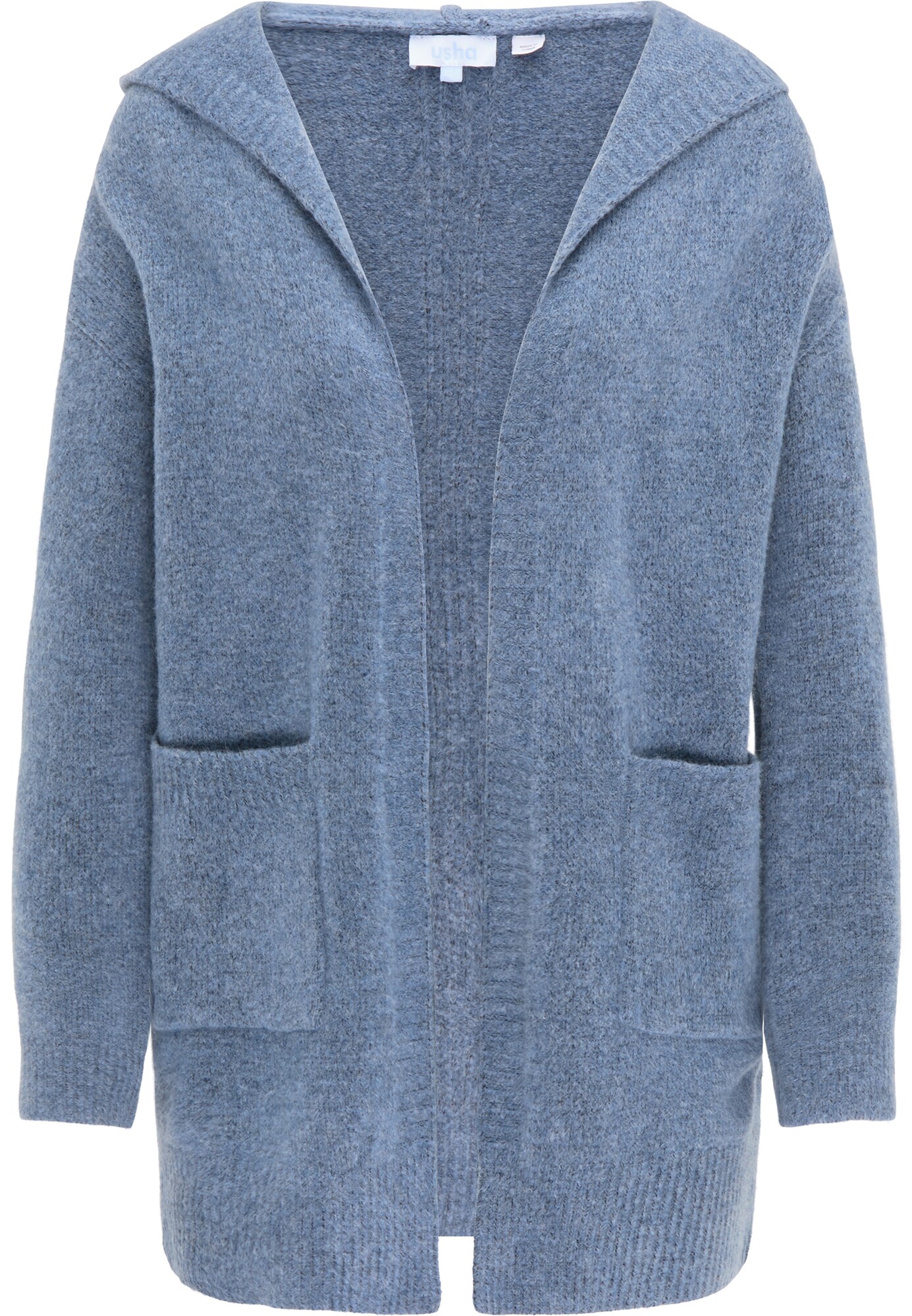 usha BLUE LABEL Kardiganas  mėlyna dūmų spalva