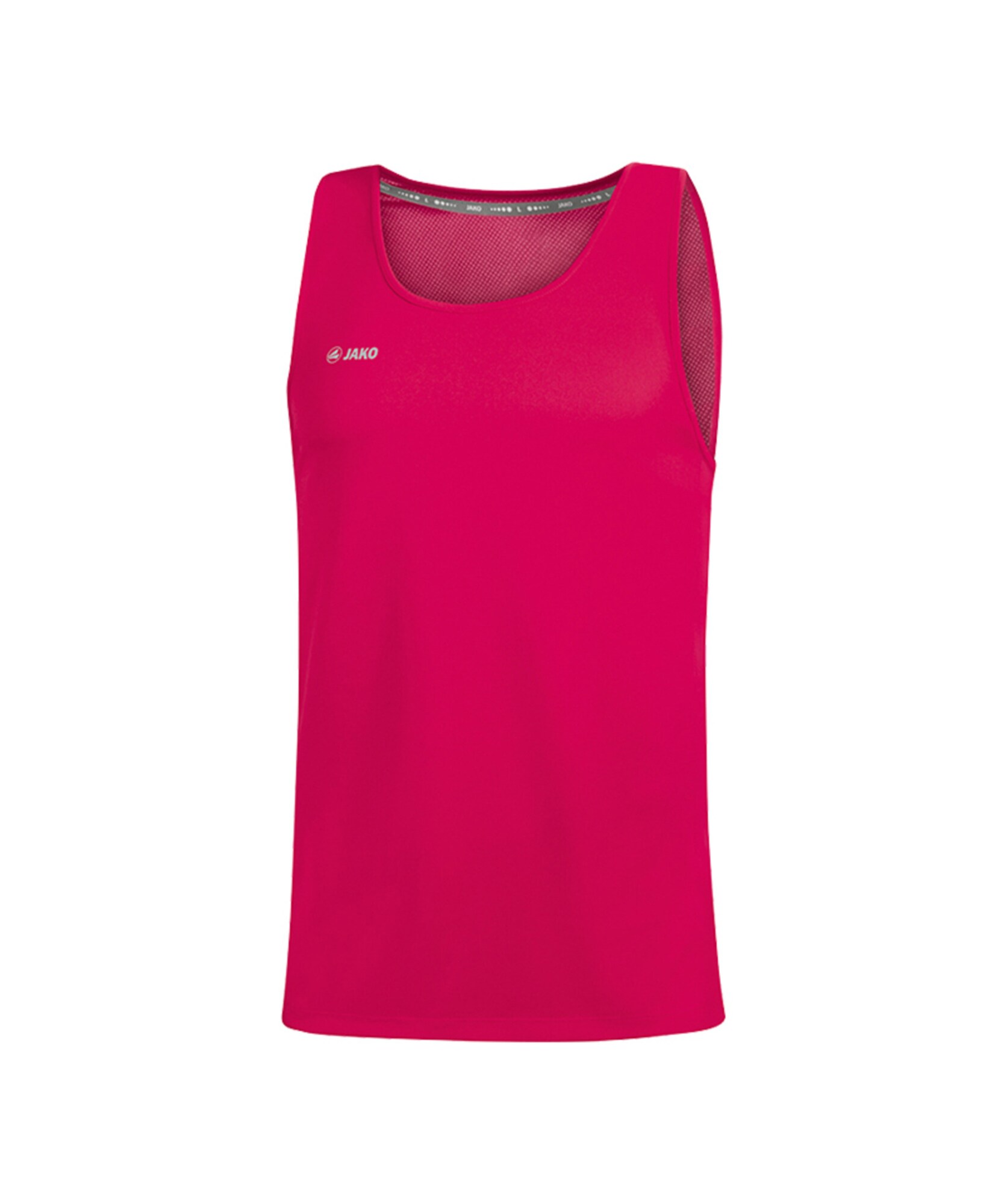 JAKO Tricou funcțional Run 2.0  magenta / alb