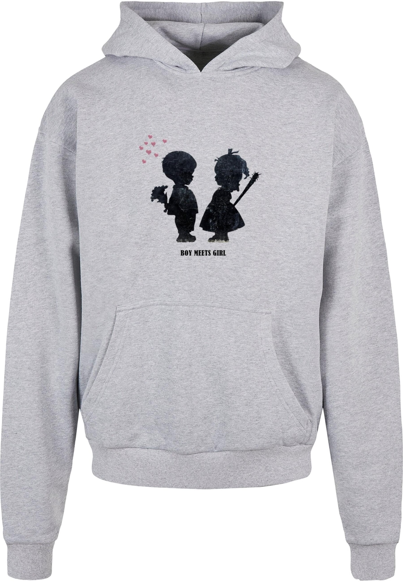 Thumbnail - Merchcode Sweatshirt Banksy - Boy Meets Girl