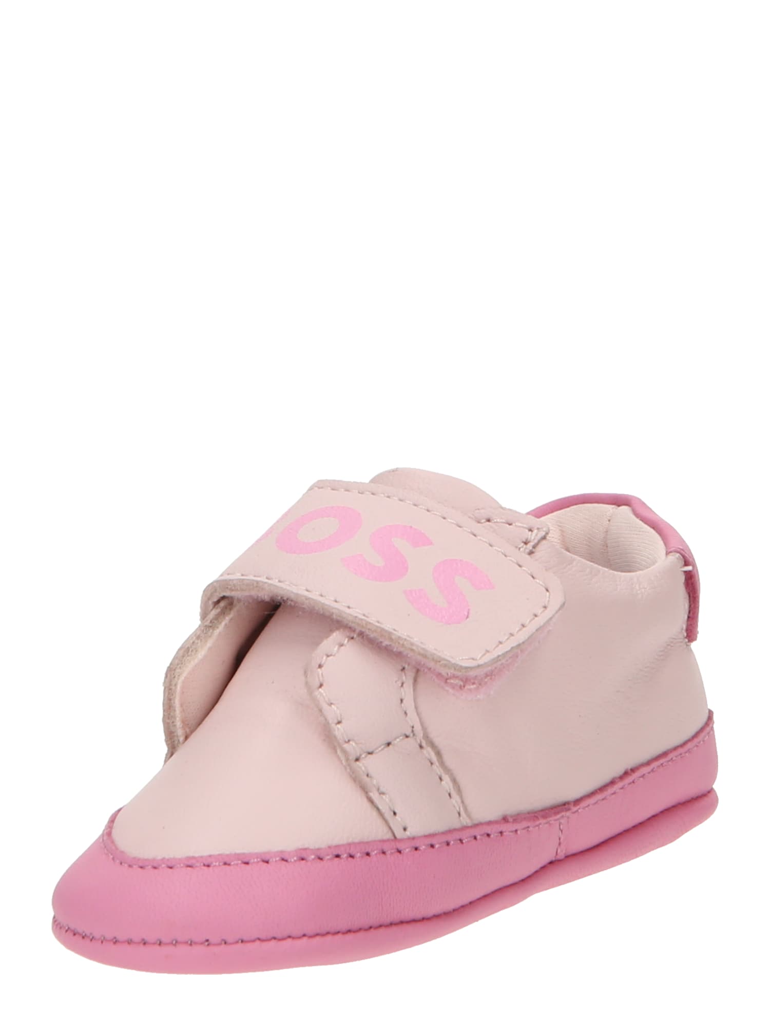 BOSS Kidswear Обувки за прохождане  розе / светлорозово
