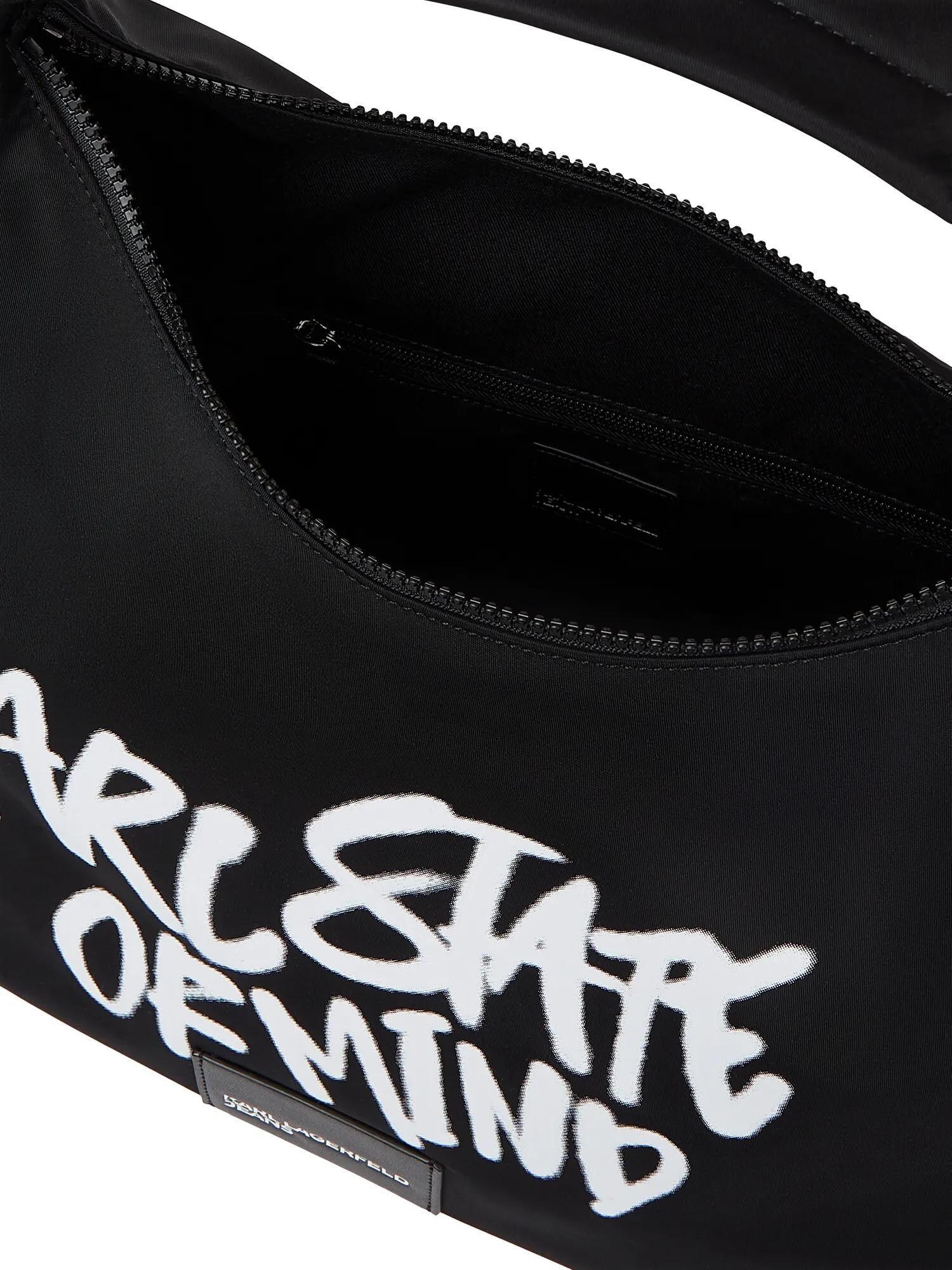 KARL LAGERFELD JEANS Shopper  negro / blanco – imagen 8