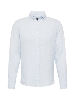 Hackett London Overhemd Pastelblauw