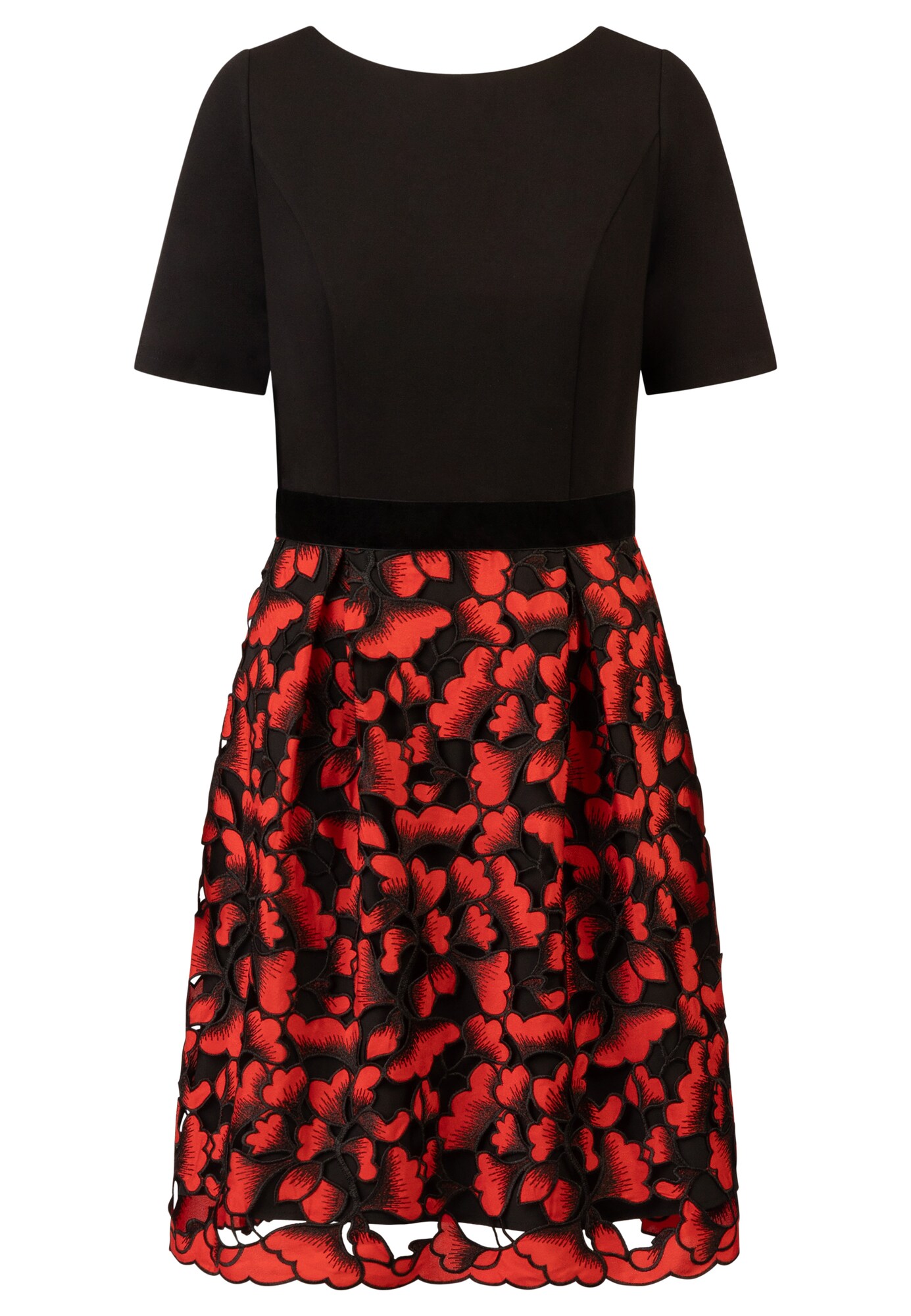 Kraimod Rochie de cocktail  roșu / negru