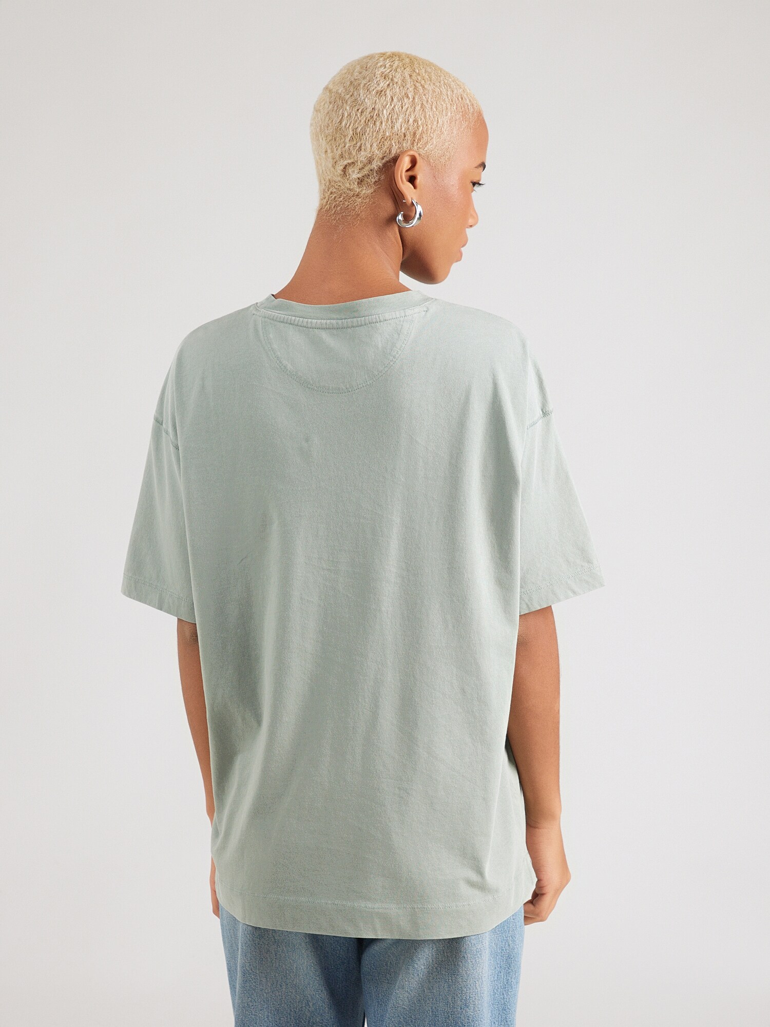 GAP Oversize tričko  zelená / svetlozelená (obrázok 2)