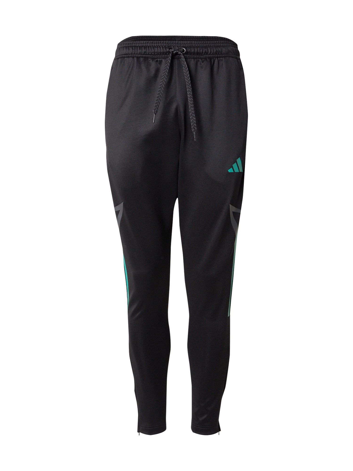 ADIDAS SPORTSWEAR Pantaloni sport TIRO  verde / negru / alb
