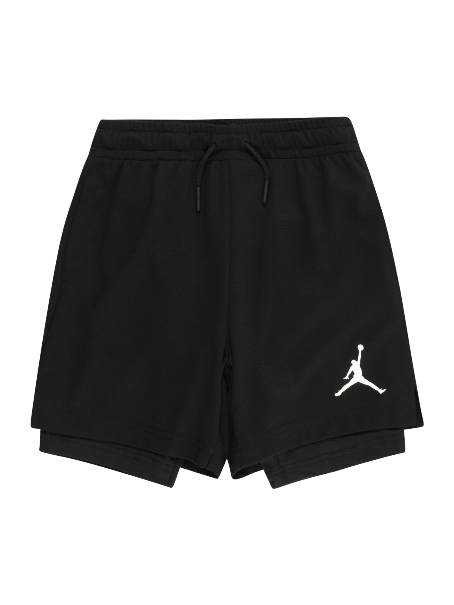 Jordan Спортен панталон  черно / бяло