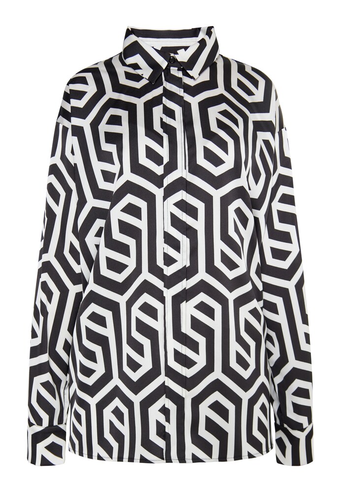 DreiMaster Klassik Blúz Női fekete , Méret S