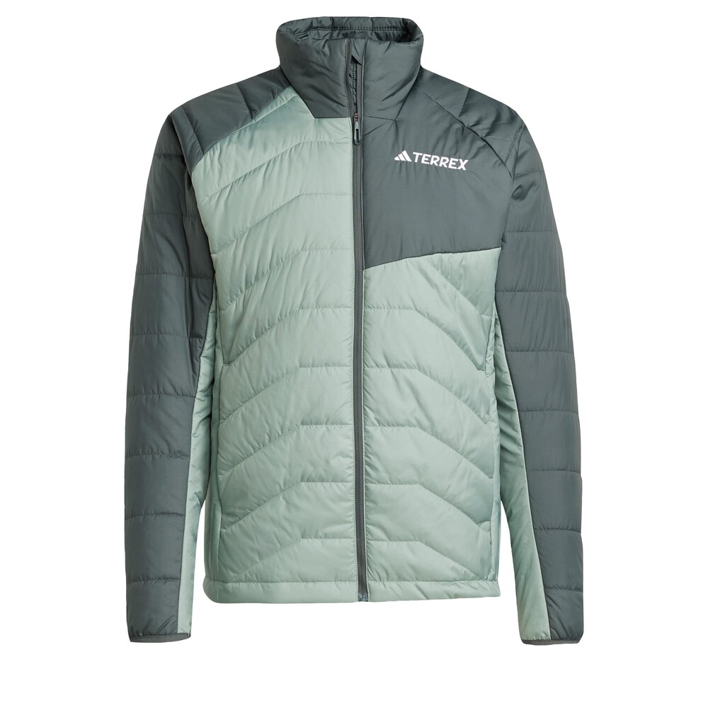 ADIDAS TERREX Outdoorjacke 'Multi Synthetic Insulated' Herren Größe L mint / dunkelgrün / weiß