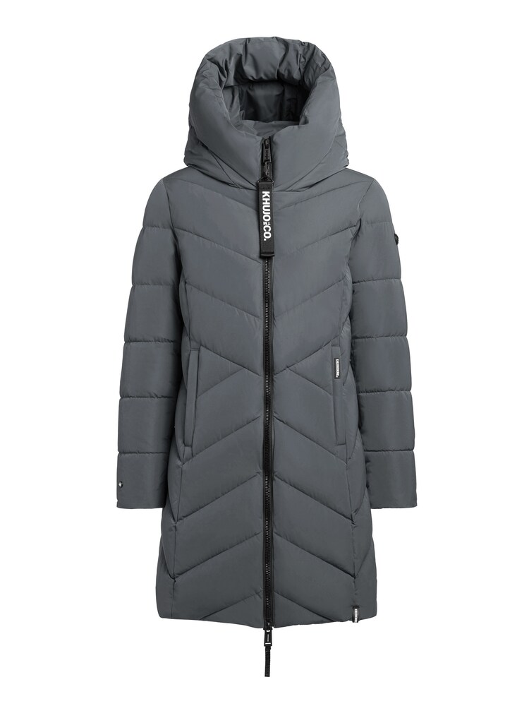 khujo Mantel 'Darka 2' Damen Größe XL grau Wintermantel