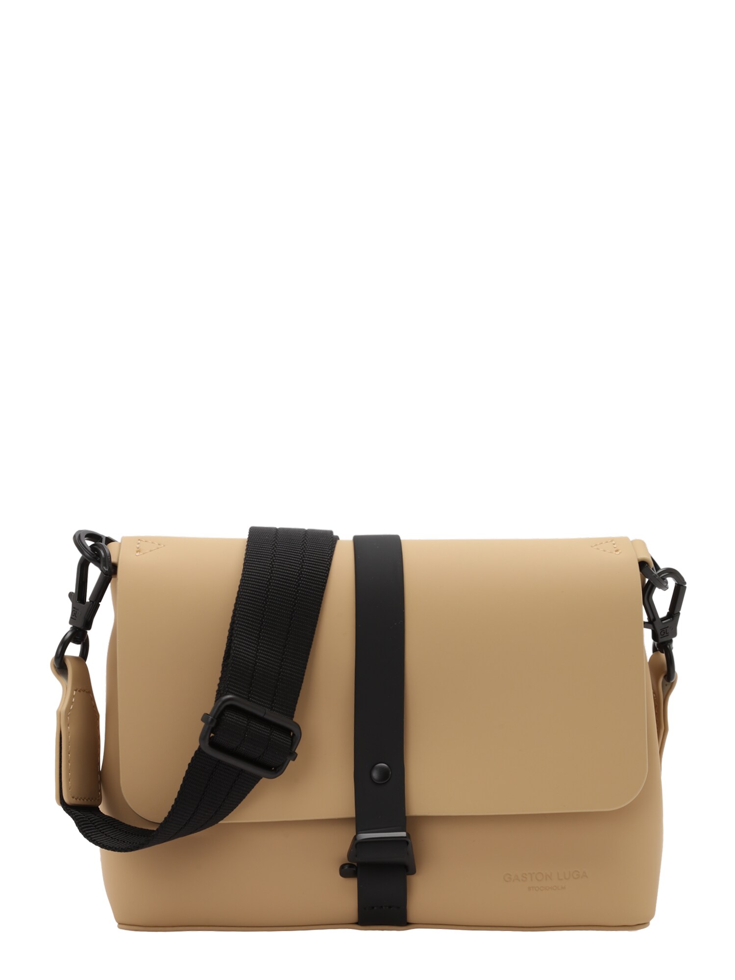 Gaston Luga Geantă de umăr Spläsh  maro cappuccino / negru