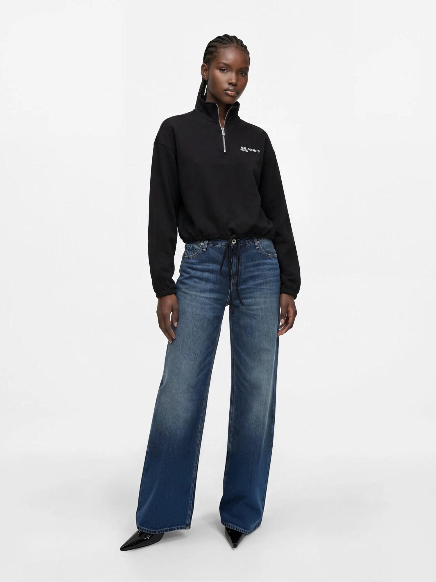 KARL LAGERFELD JEANS Sudadera negro – imagen 8