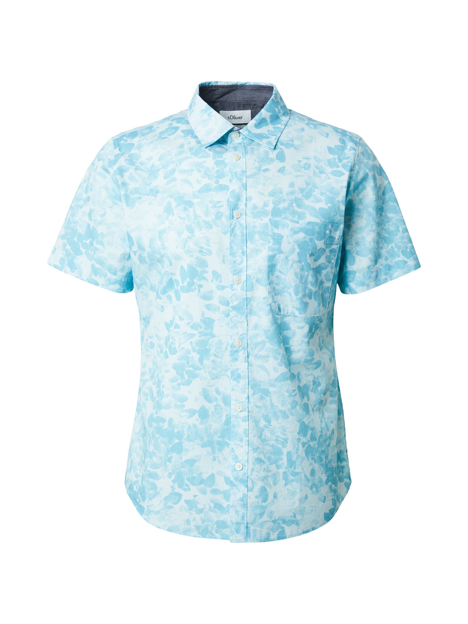 s.Oliver Cămașă  albastru aqua / albastru pastel