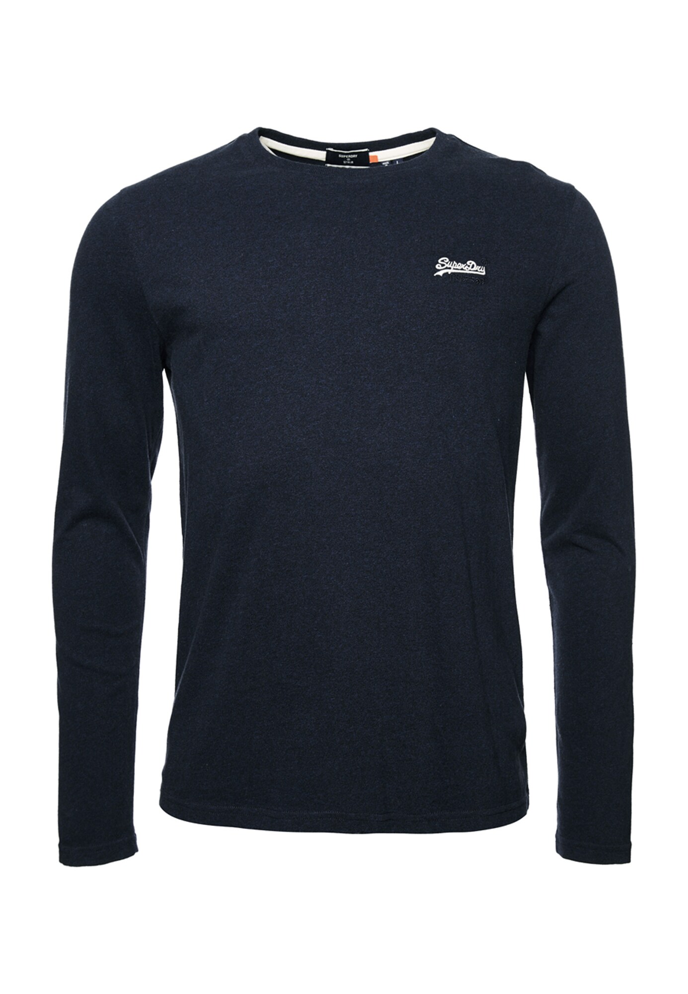 Superdry Marškinėliai  tamsiai mėlyna jūros spalva / balta