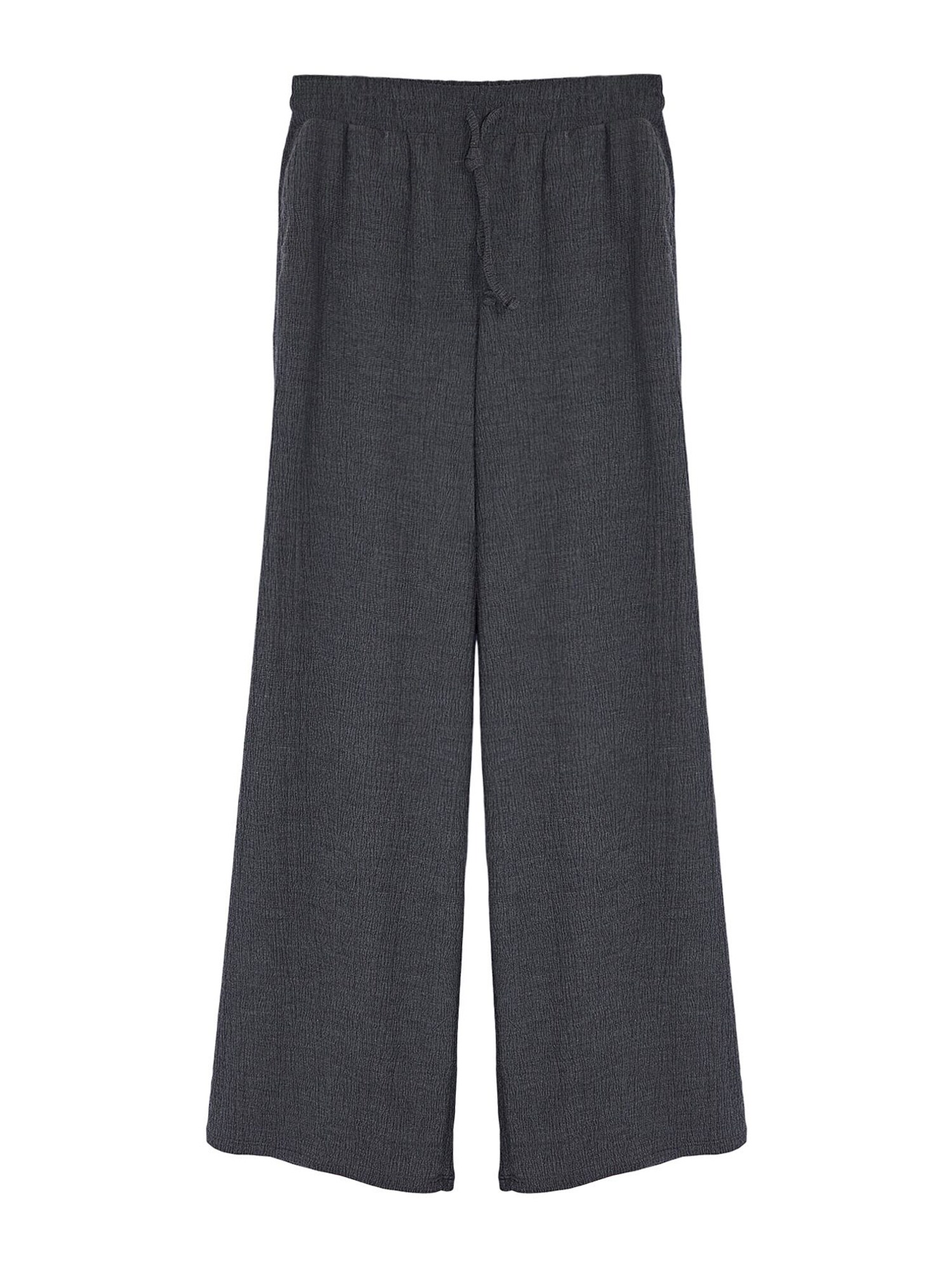 Trendyol Pantaloni gri metalic
