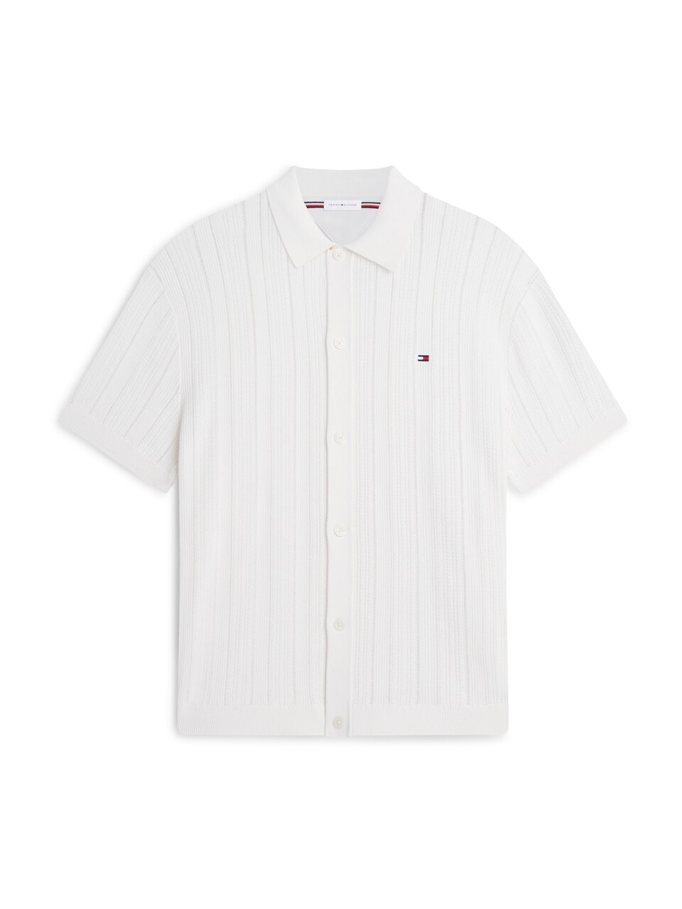 Kofta 'Relaxed Pointelle Short Sleeve With'