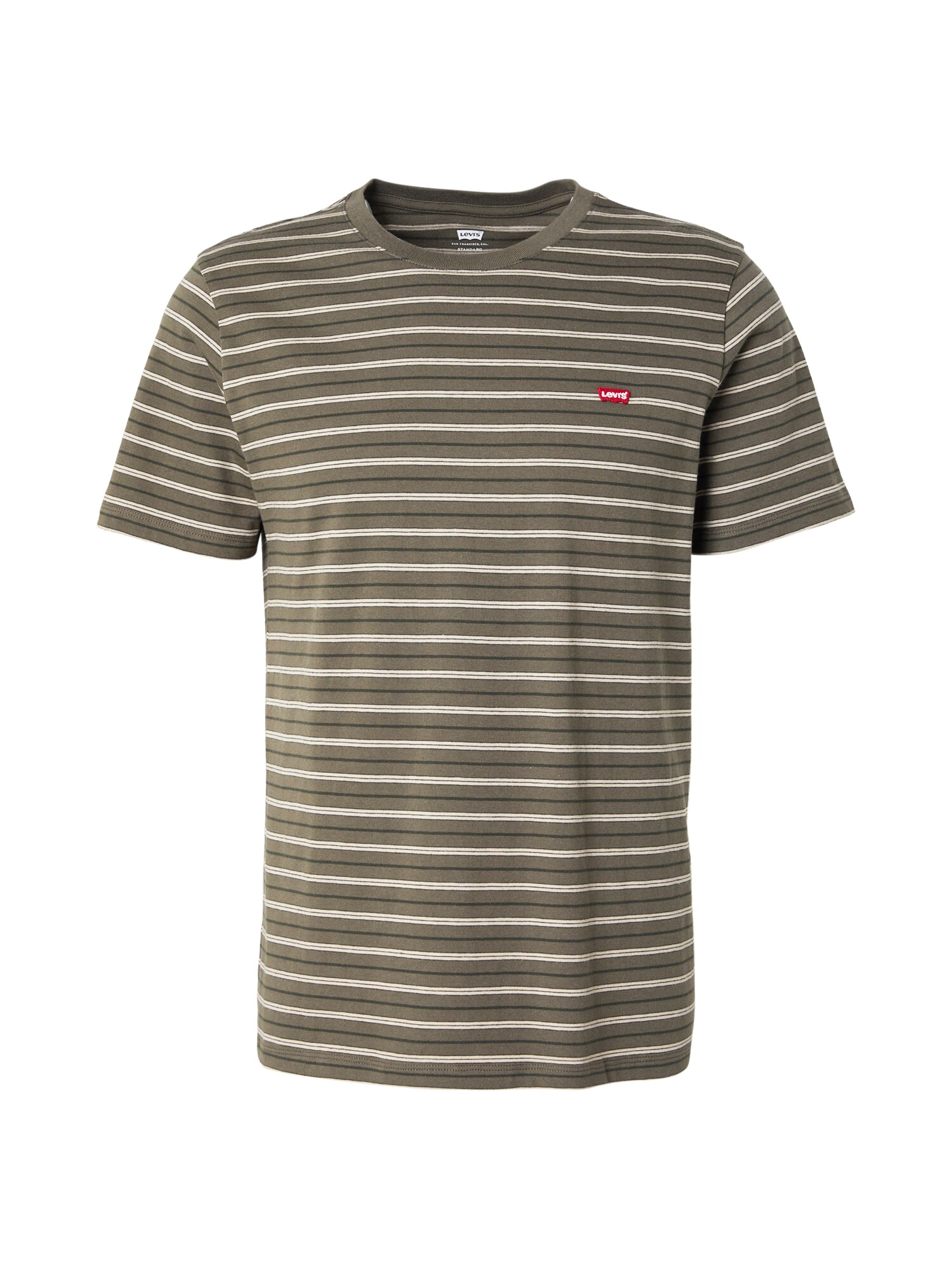 LEVI'S ® Tričko 'ORIGINAL HM TEE'  svetlobéžová / olivová / tmavozelená