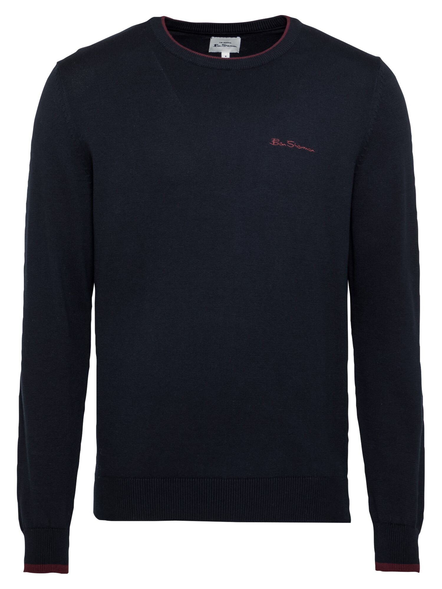 Ben Sherman Megztinis  nakties mėlyna / burgundiško vyno spalva