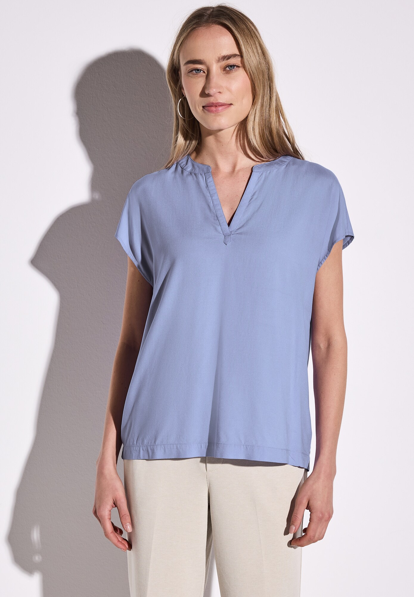 Thumbnail - Bluse in Unifarbe