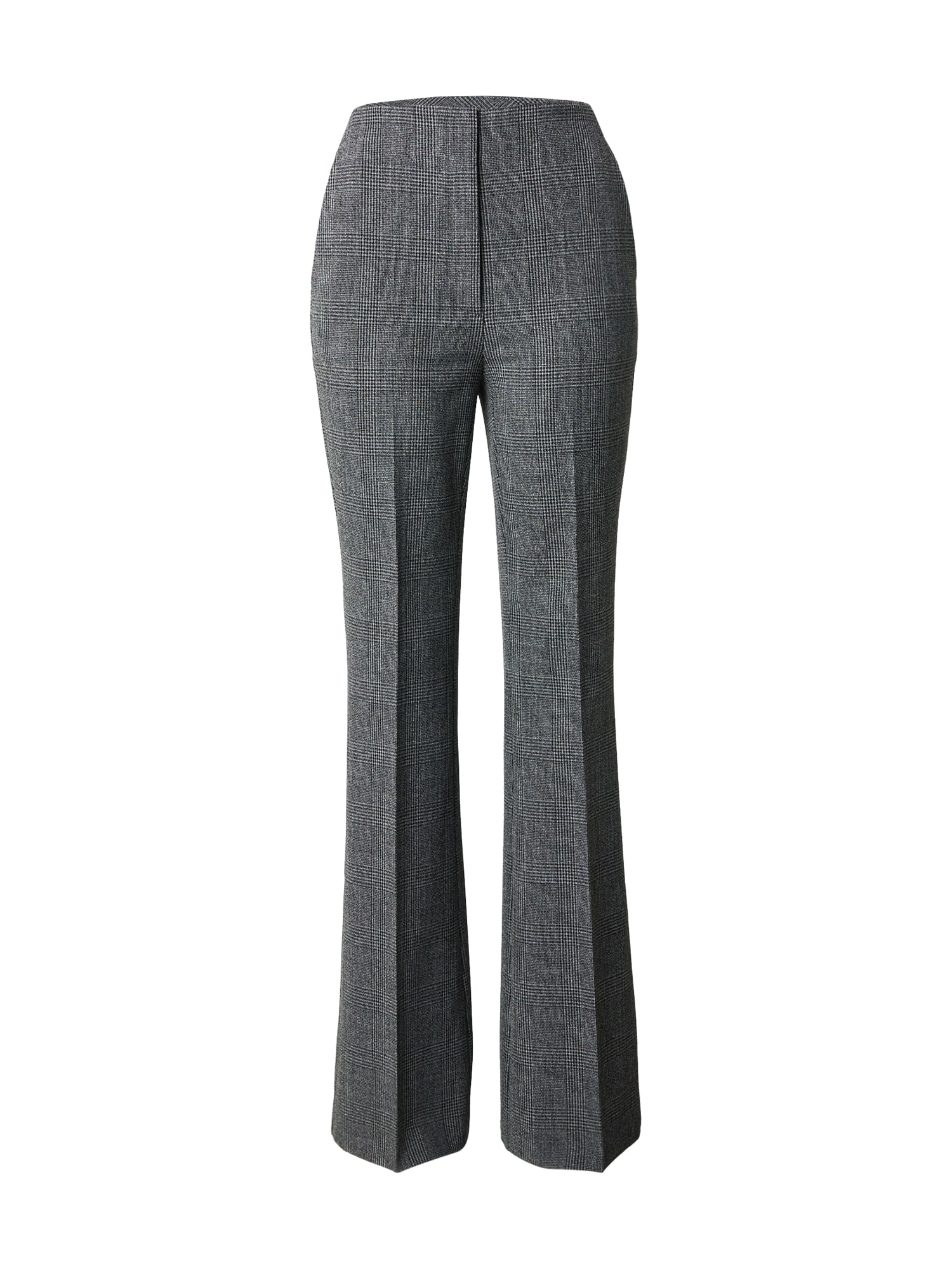 BOSS Pantaloni cu dungă Telessa  gri amestecat / negru