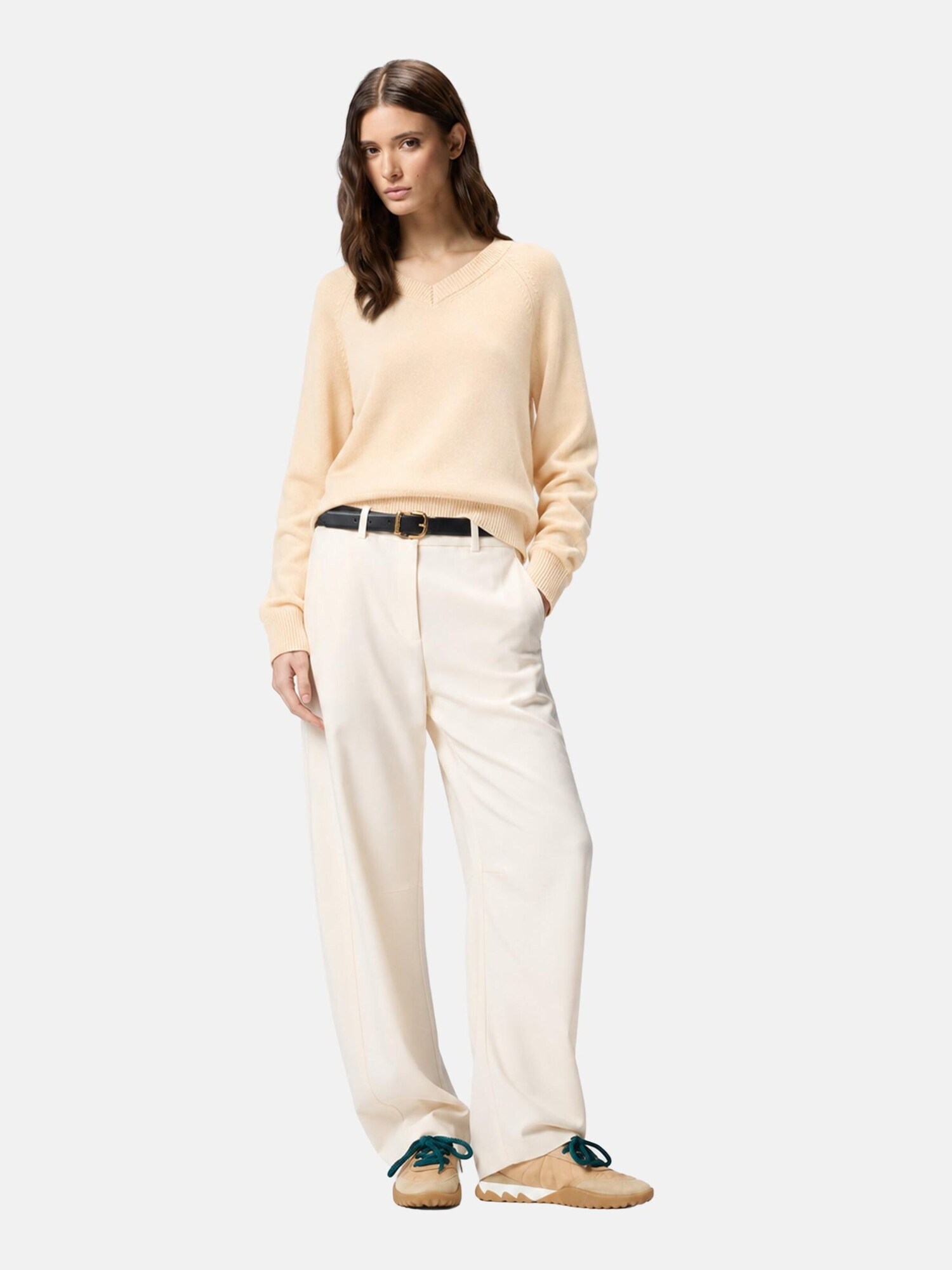 PINKO Jersey 'Valencia Maglia Maglieria'  beige – imagen 4
