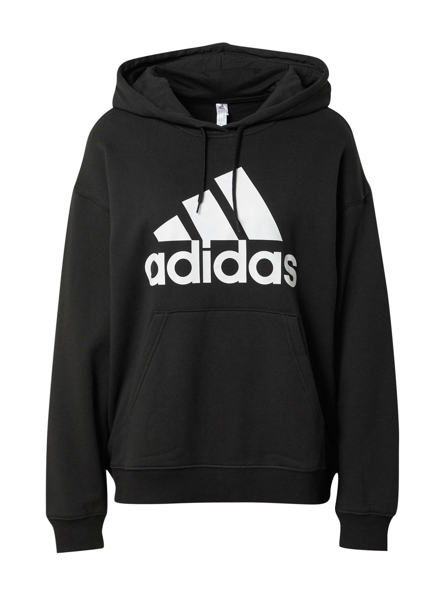 ADIDAS SPORTSWEAR Sweatshirt de desporto  preto / branco