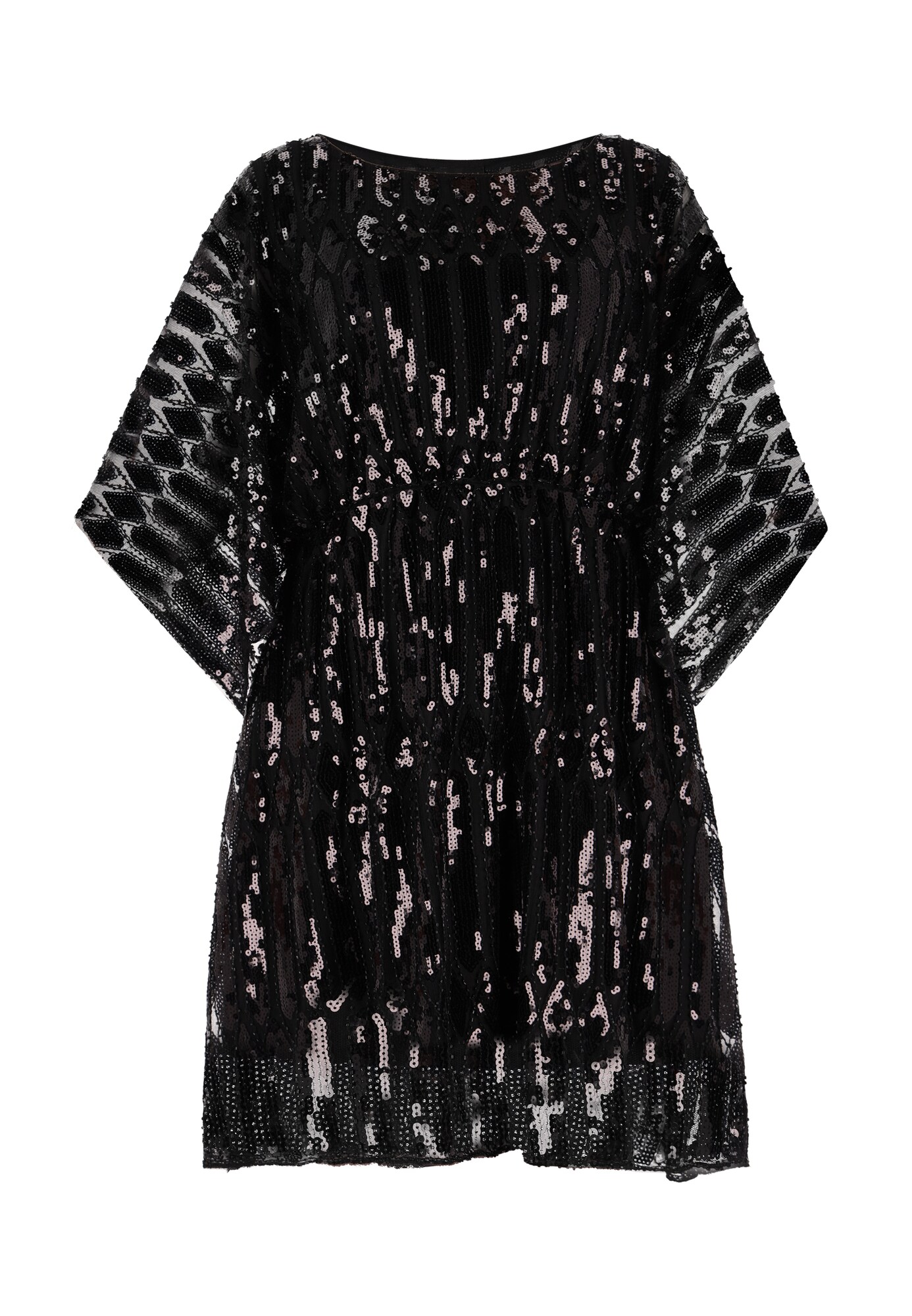 NAEMI Vestido de gala negro