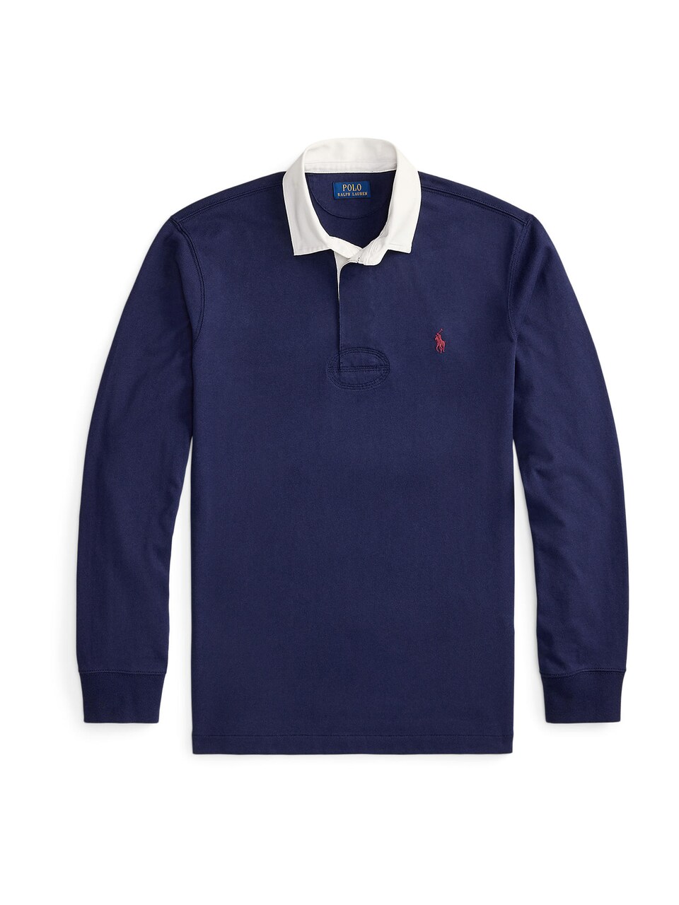T-shirt marinblå / knallröd