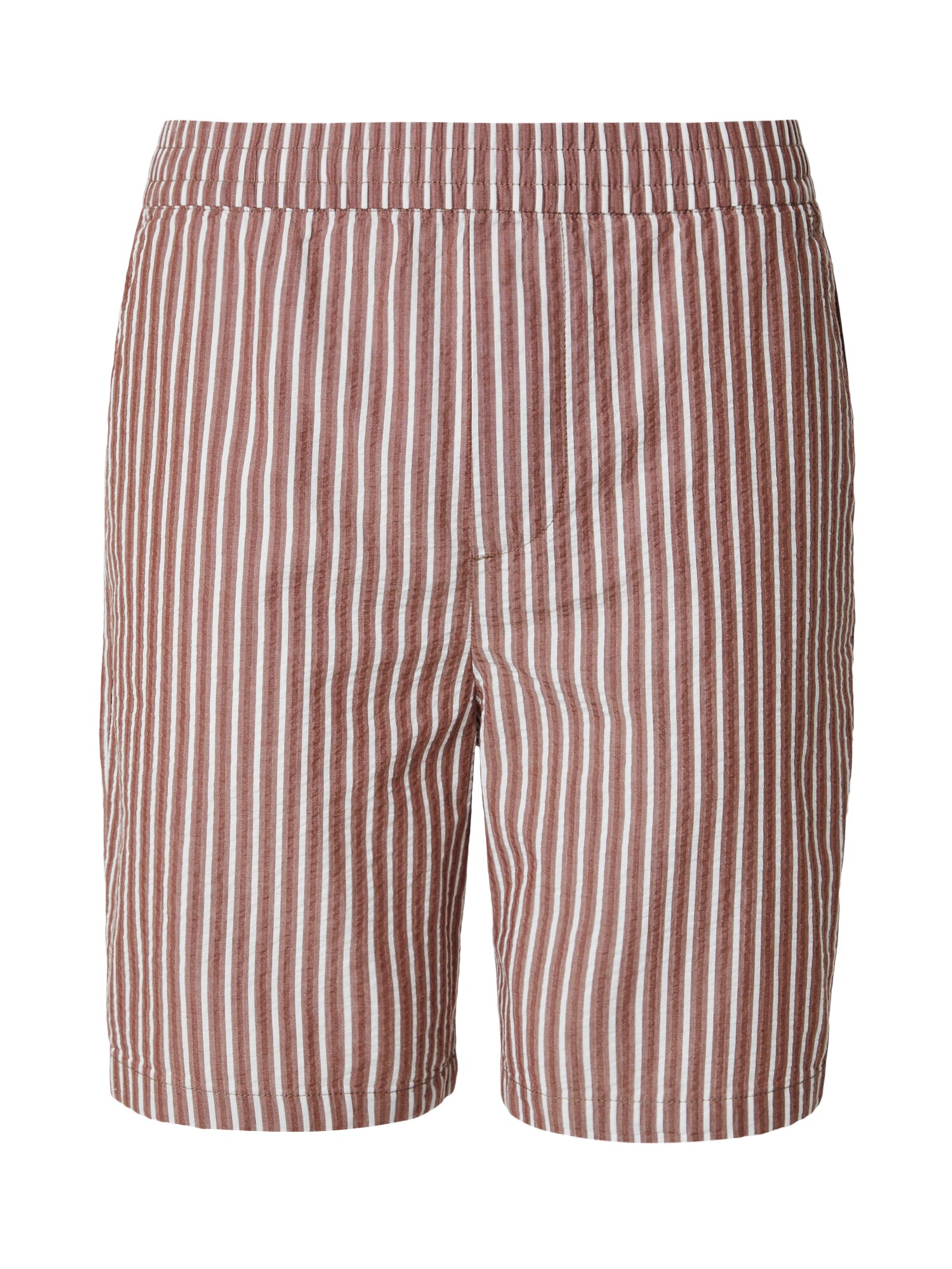 SELECTED Pantalón 'SLHREGSTUART'  marrón / chocolate / blanco