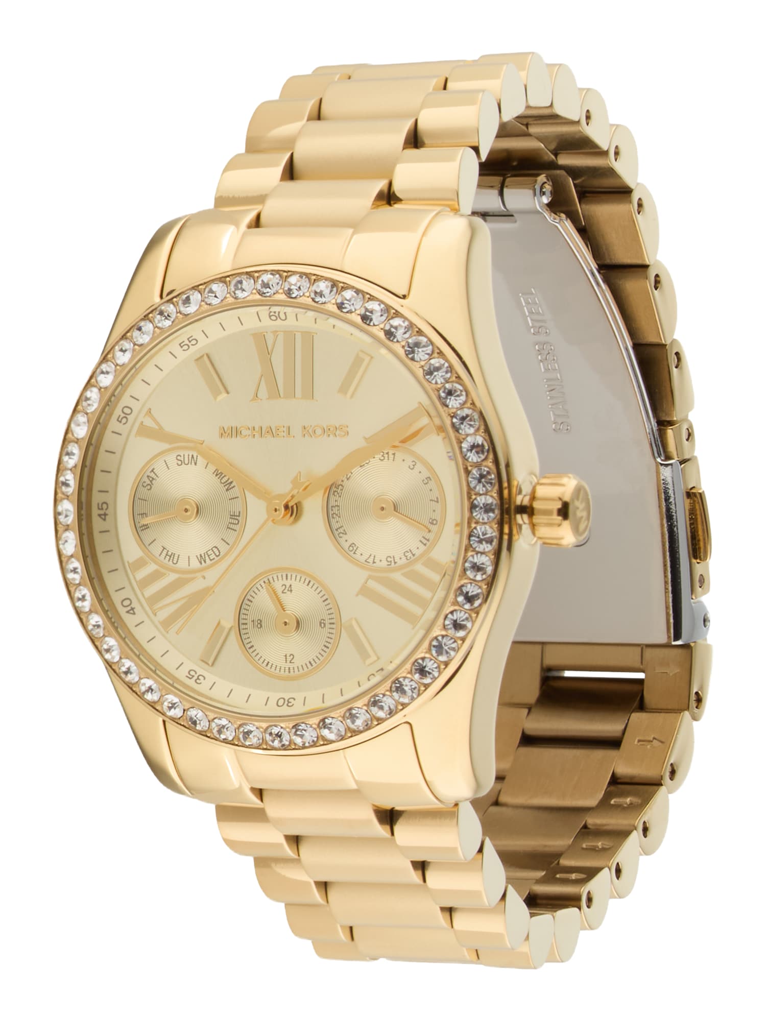 MICHAEL Michael Kors Ceas analogic 'LEXINGTON LUX'  auriu