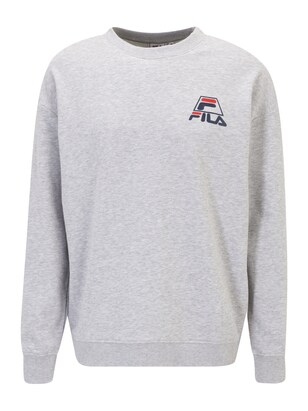 Fila Sweatshirt ‘LAHTI’ Navy / Grijs gemêleerd / Rood