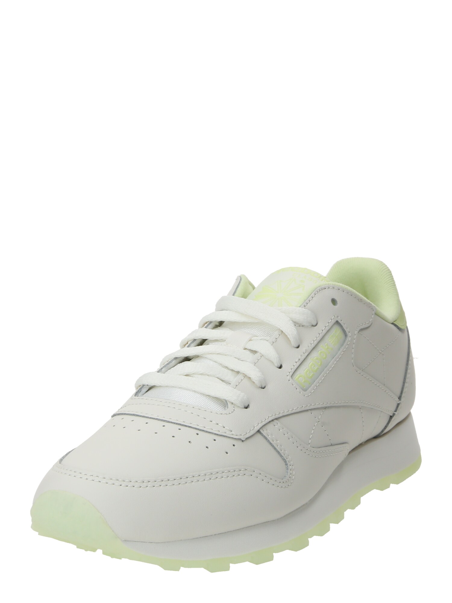 Reebok Nízke tenisky 'CLASSIC'  svetlozelená / šedobiela