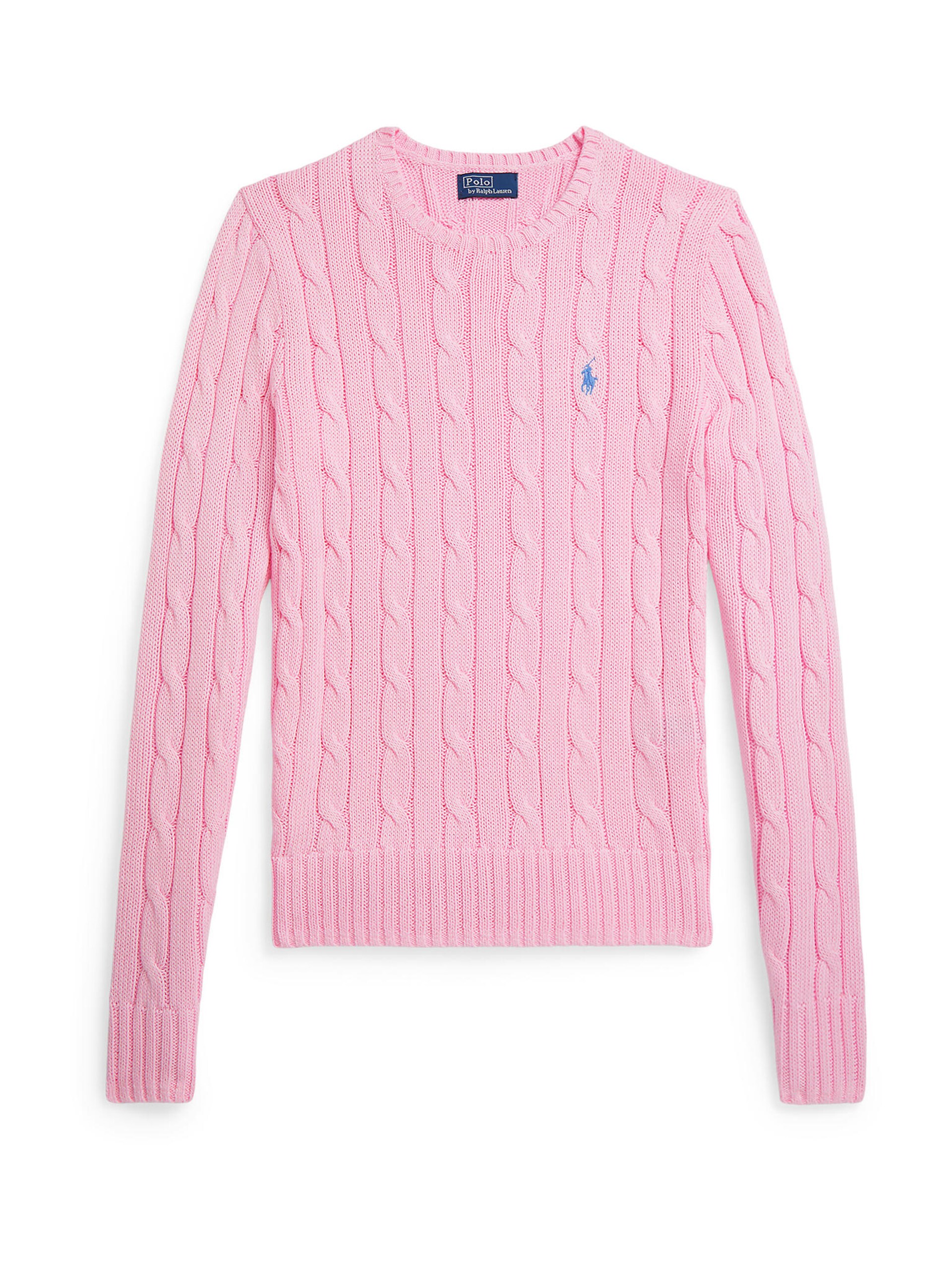 Polo Ralph Lauren bomullsjersey i åttastickning stickade tröjor dam – bild 2