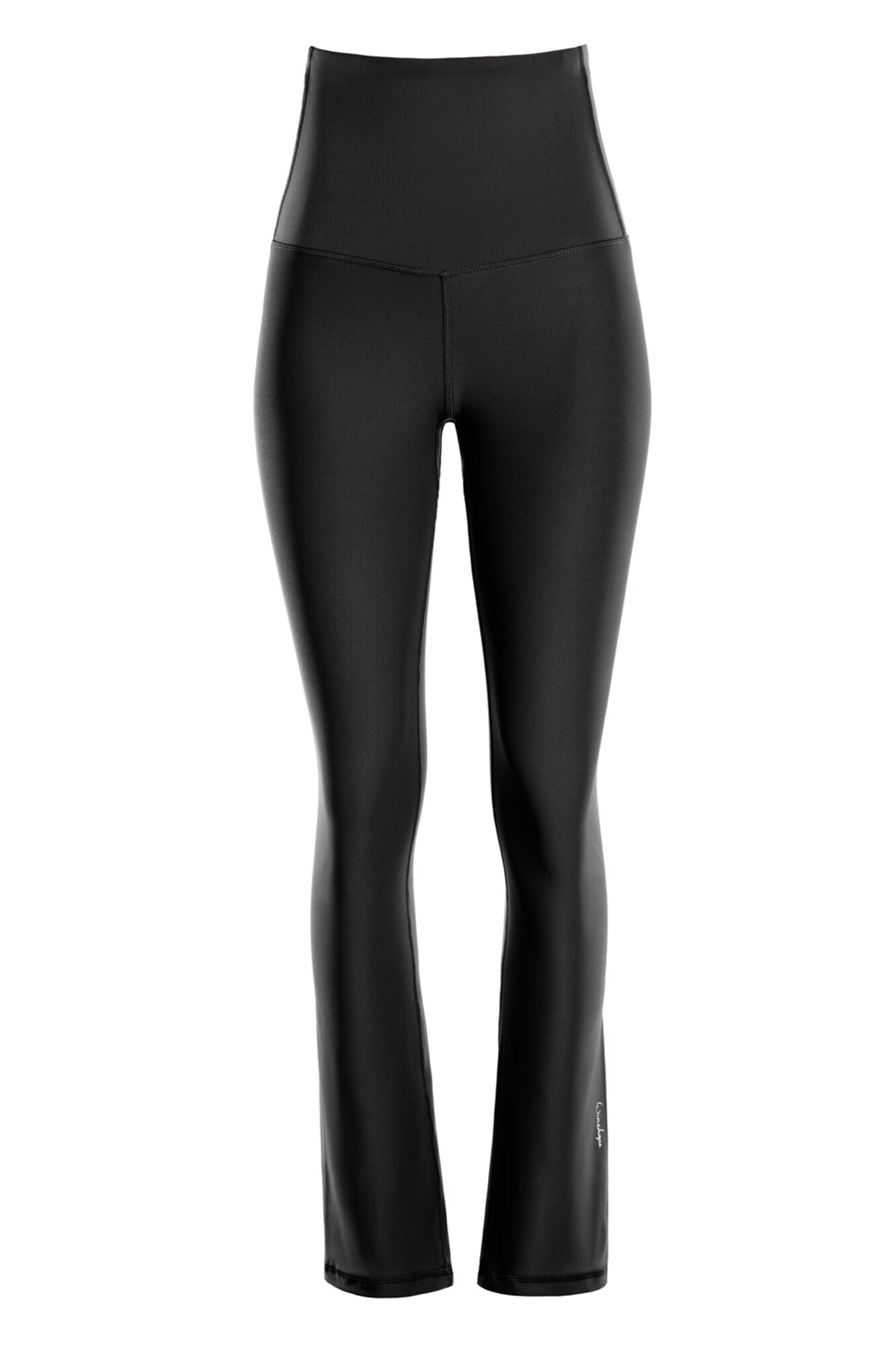 Winshape Pantaloni sport BCHWL103C  negru / alb
