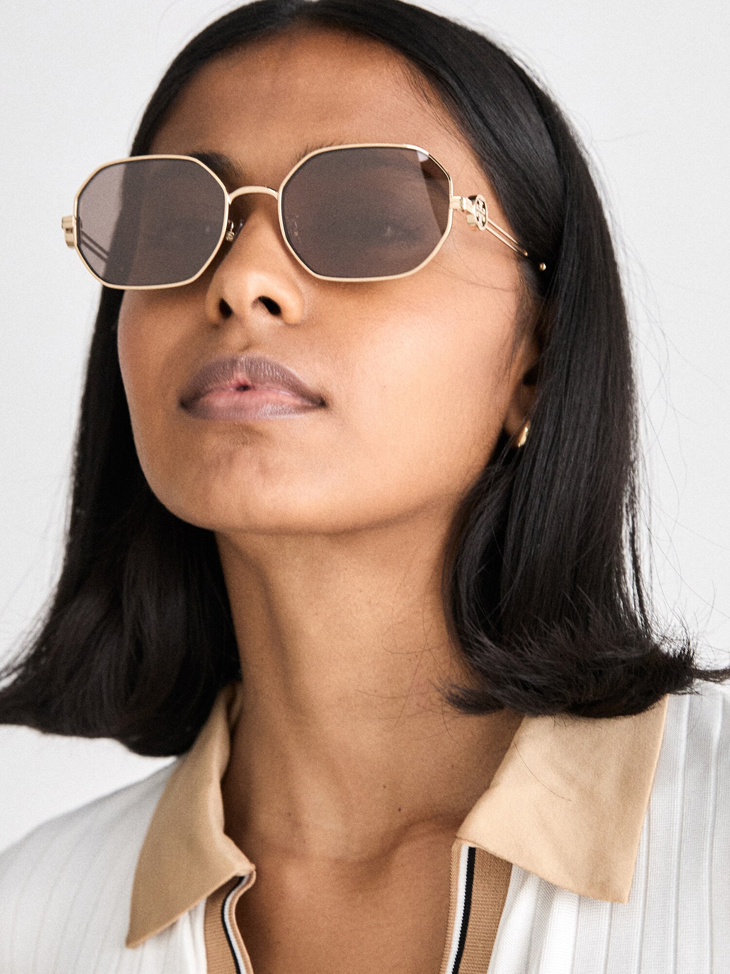 Tory Burch Gafas de sol '0TY6113' oro rosa – imagen 2
